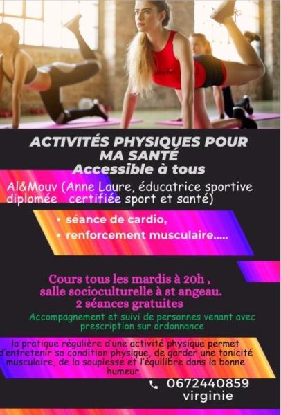 Logo ACTIVITÉS PHYSIQUES POUR MA SANTÉ