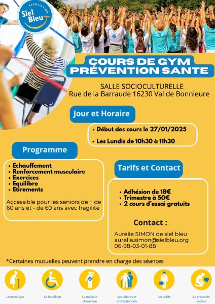 Logo Cours de gym prévention santé