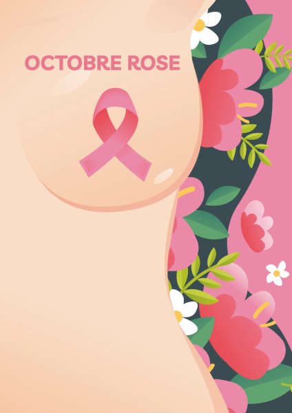 Logo Octobre rose : Tombola des commerçants